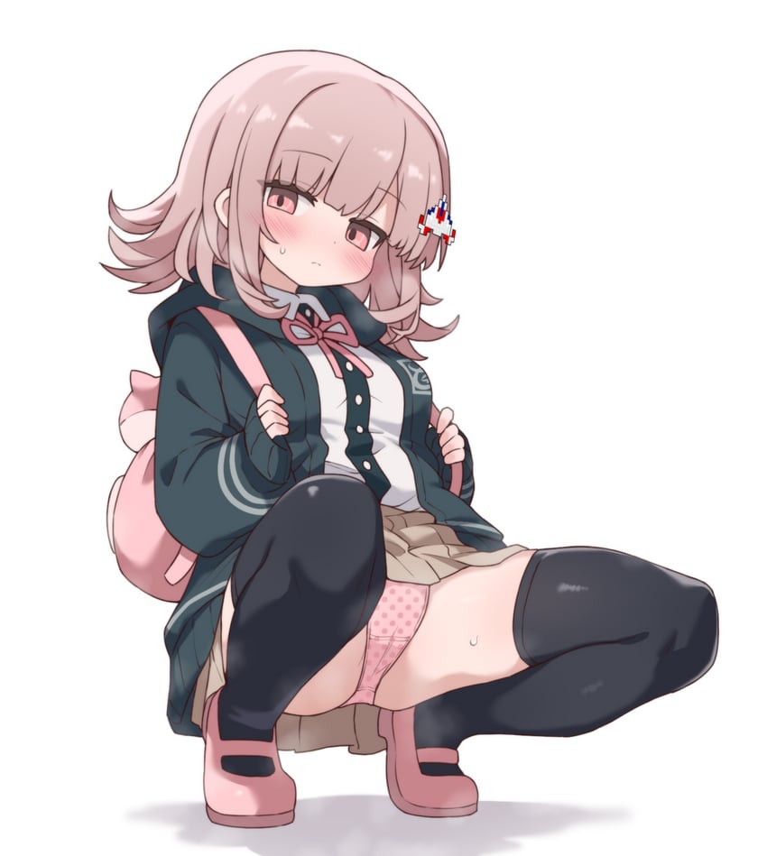 nanami chiaki (danganronpa and 1 more) drawn by aku0
