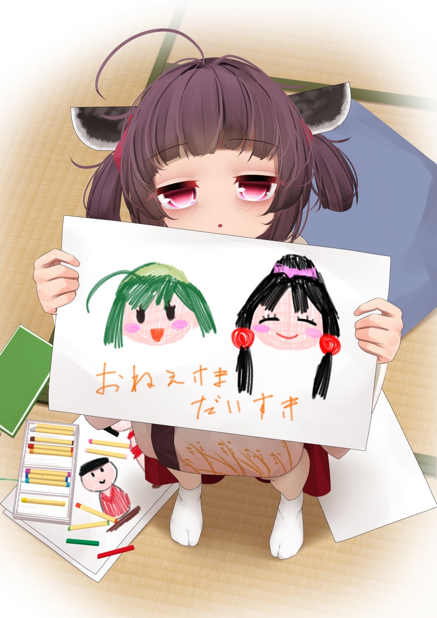 touhoku kiritan, touhoku zunko, and touhoku itako (voiceroid) drawn by ne_an_ito