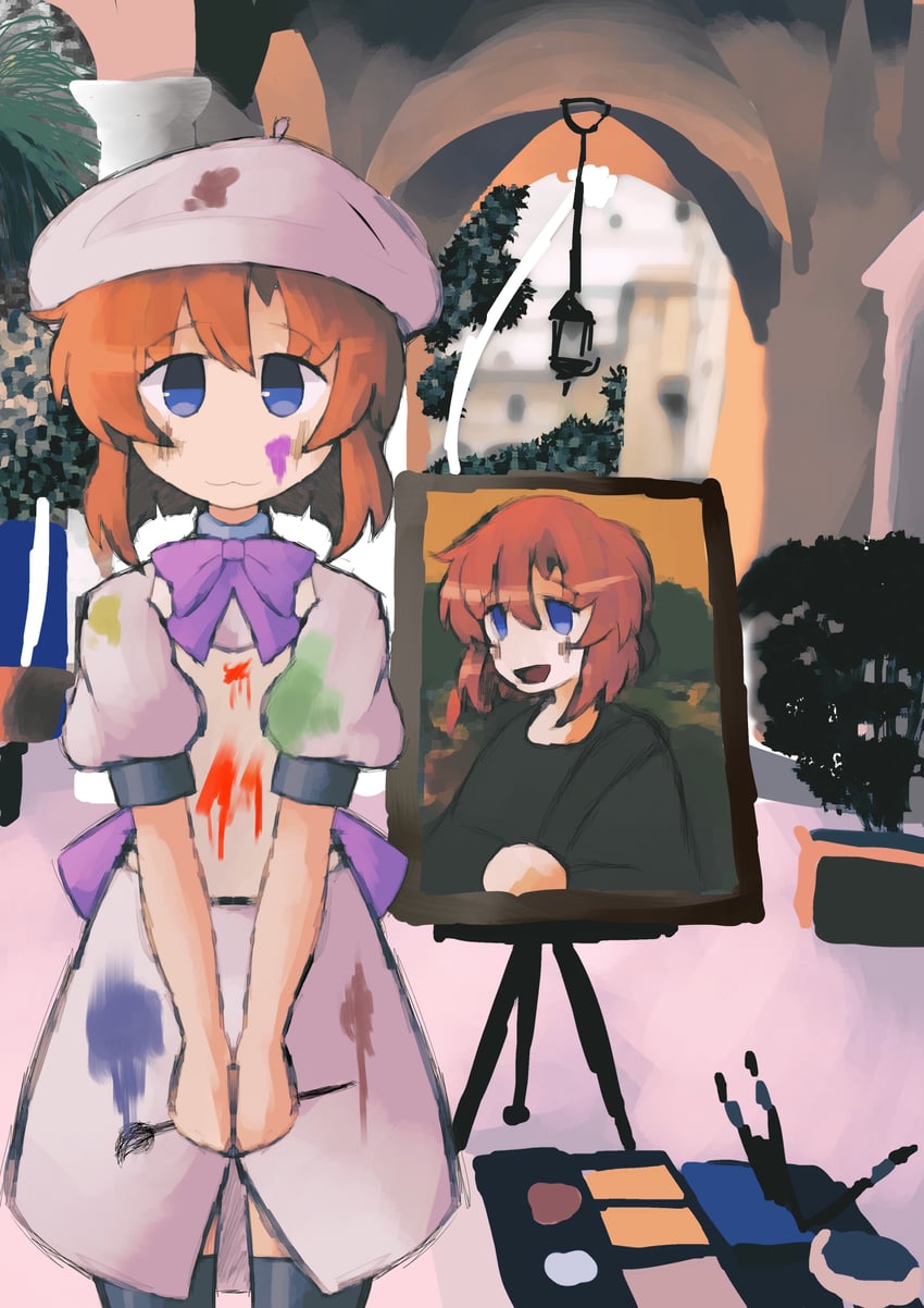 ryuuguu rena (higurashi no naku koro ni and 1 more) drawn by iesonatana