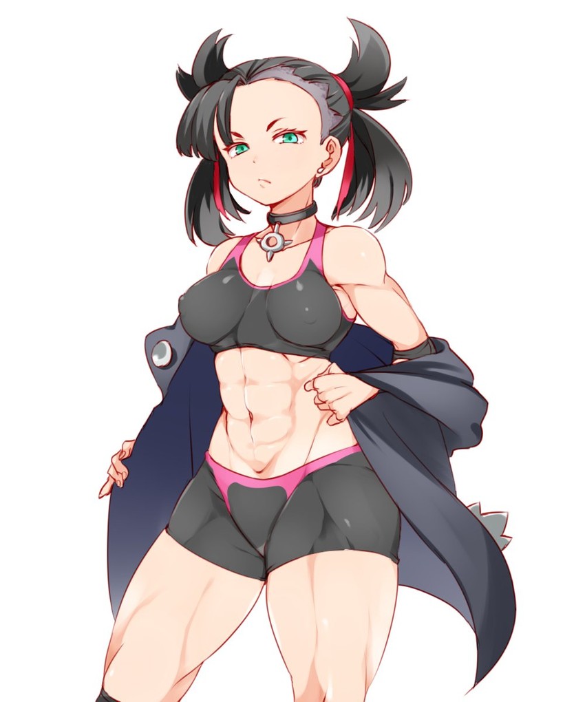 marnie (pokemon and 1 more) drawn by hanzo_(2929)