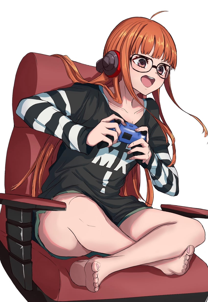 sakura futaba (persona and 1 more) drawn by s-m-53413