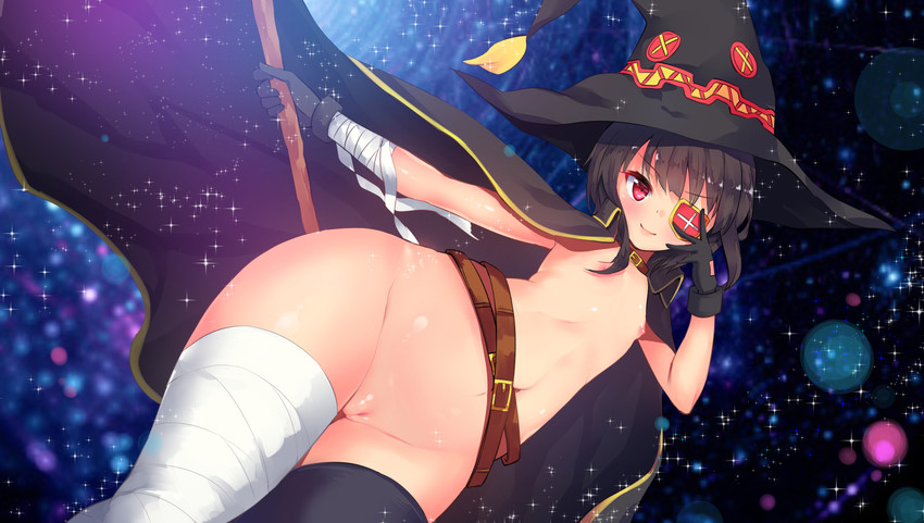 megumin (kono subarashii sekai ni shukufuku wo!) drawn by panbai