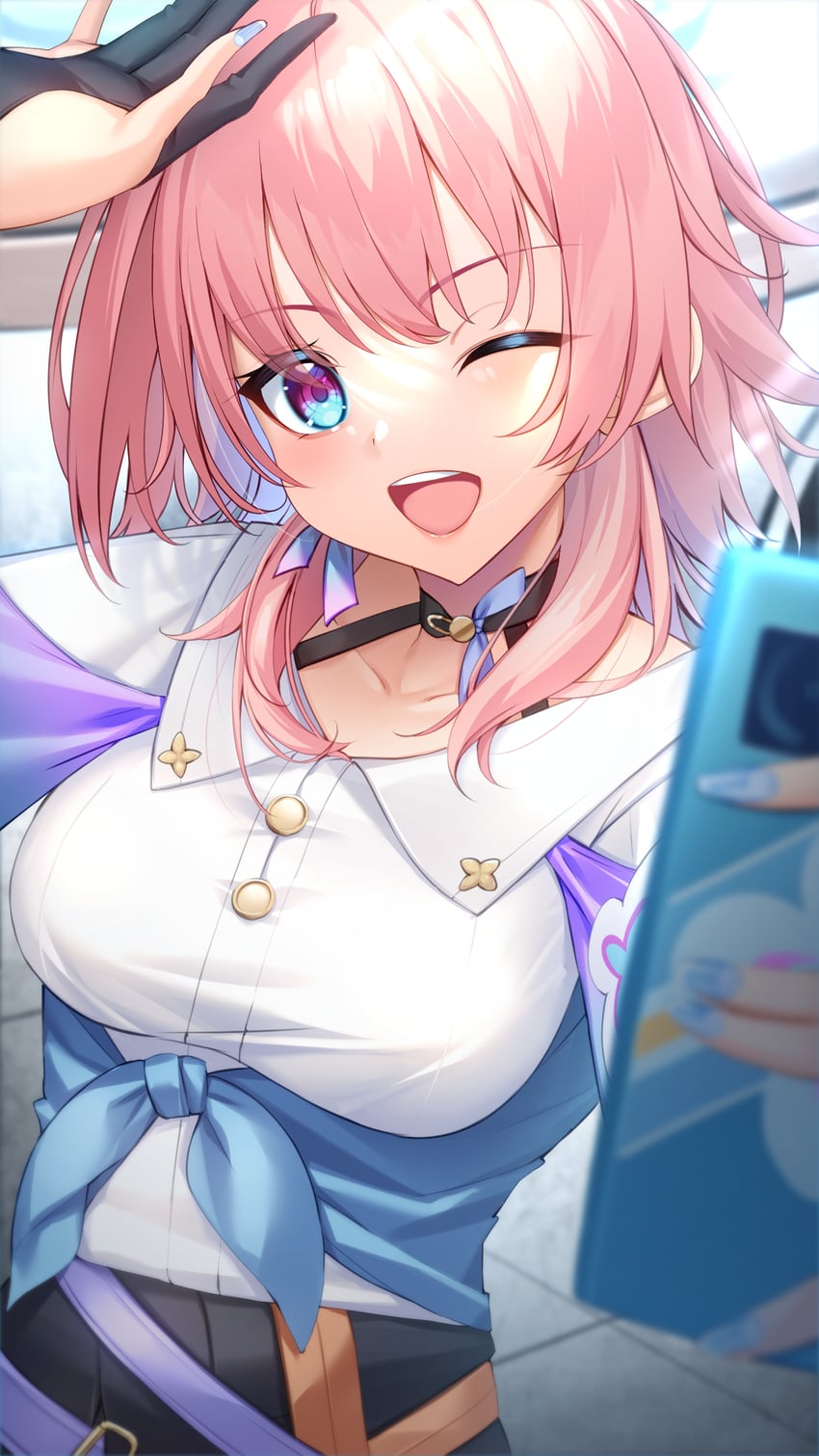 march 7th (honkai and 1 more) drawn by chikuwabuta