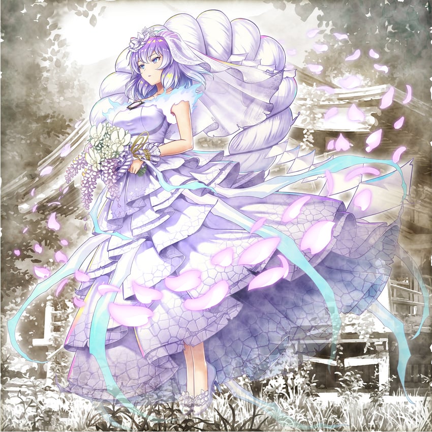 yasaka kanako (touhou and 1 more) drawn by rotte_(1109)