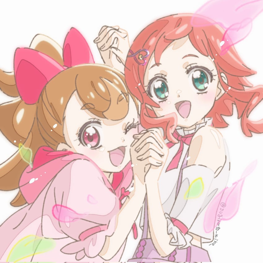 inukai komugi and inukai iroha (precure and 1 more) drawn by sugimoto_miho