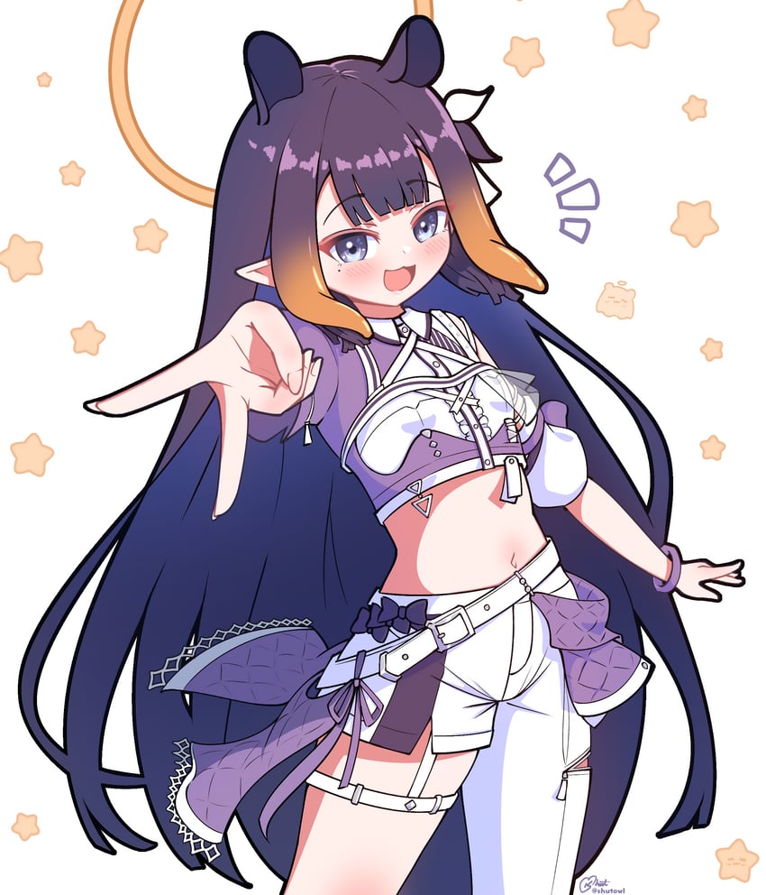 ninomae ina'nis and takodachi (hololive and 1 more) drawn by shutowl