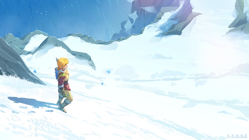 link (the legend of zelda and 1 more) drawn by x.x.d.x.c