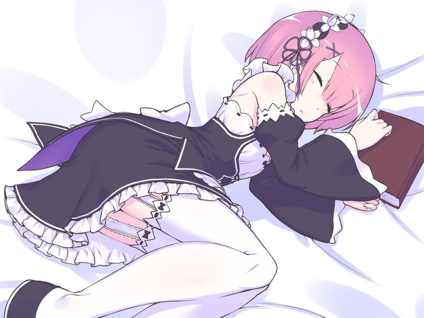 ram (re:zero kara hajimeru isekai seikatsu) drawn by takeda_yukimura