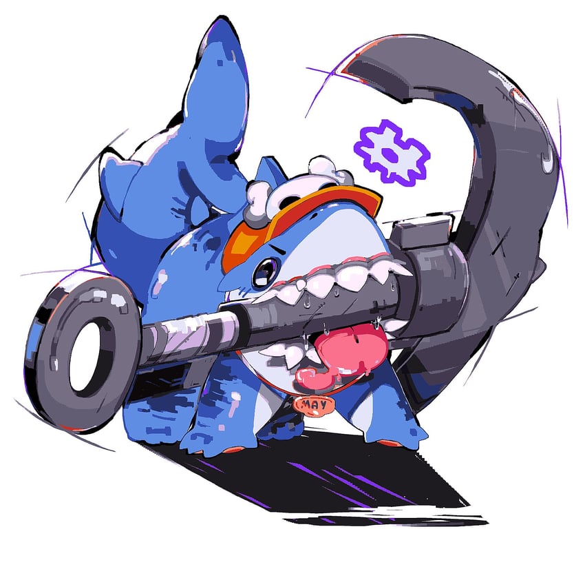 may and jeff the land shark (guilty gear and 3 more) drawn by tierrlist