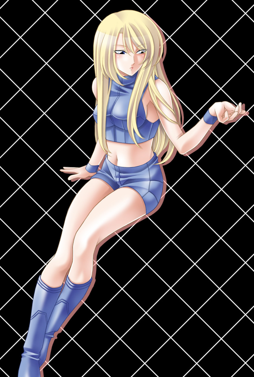 samus aran (metroid and 1 more) drawn by tamamon