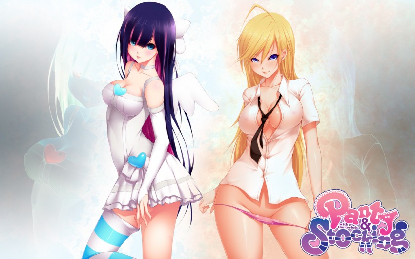 stocking and panty (panty & stocking with garterbelt) drawn by shokuyou_mogura