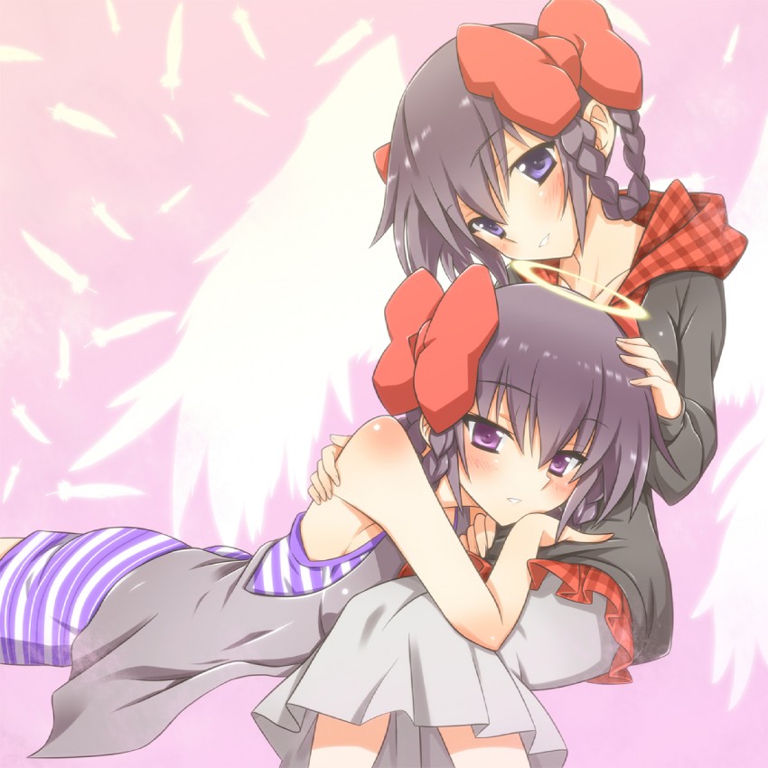 ayukawa tenri and diana (kami nomi zo shiru sekai) drawn by yuto_(dialique)