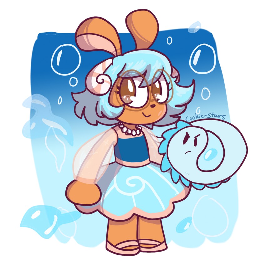 princess nautilus and liquus (cucumber quest) drawn by cookie-stars