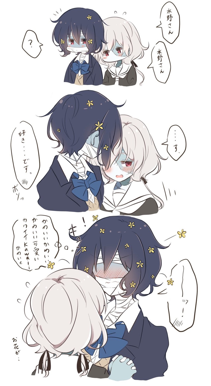 konno junko and mizuno ai (zombie land saga) drawn by nukazuke_(kzhto)