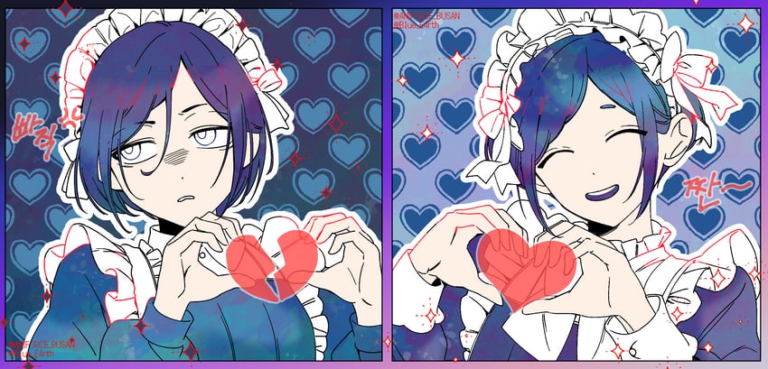 fukurai azami and kisaragi ayumi (toshi densetsu kaitai center) drawn by b1ue_e4rth