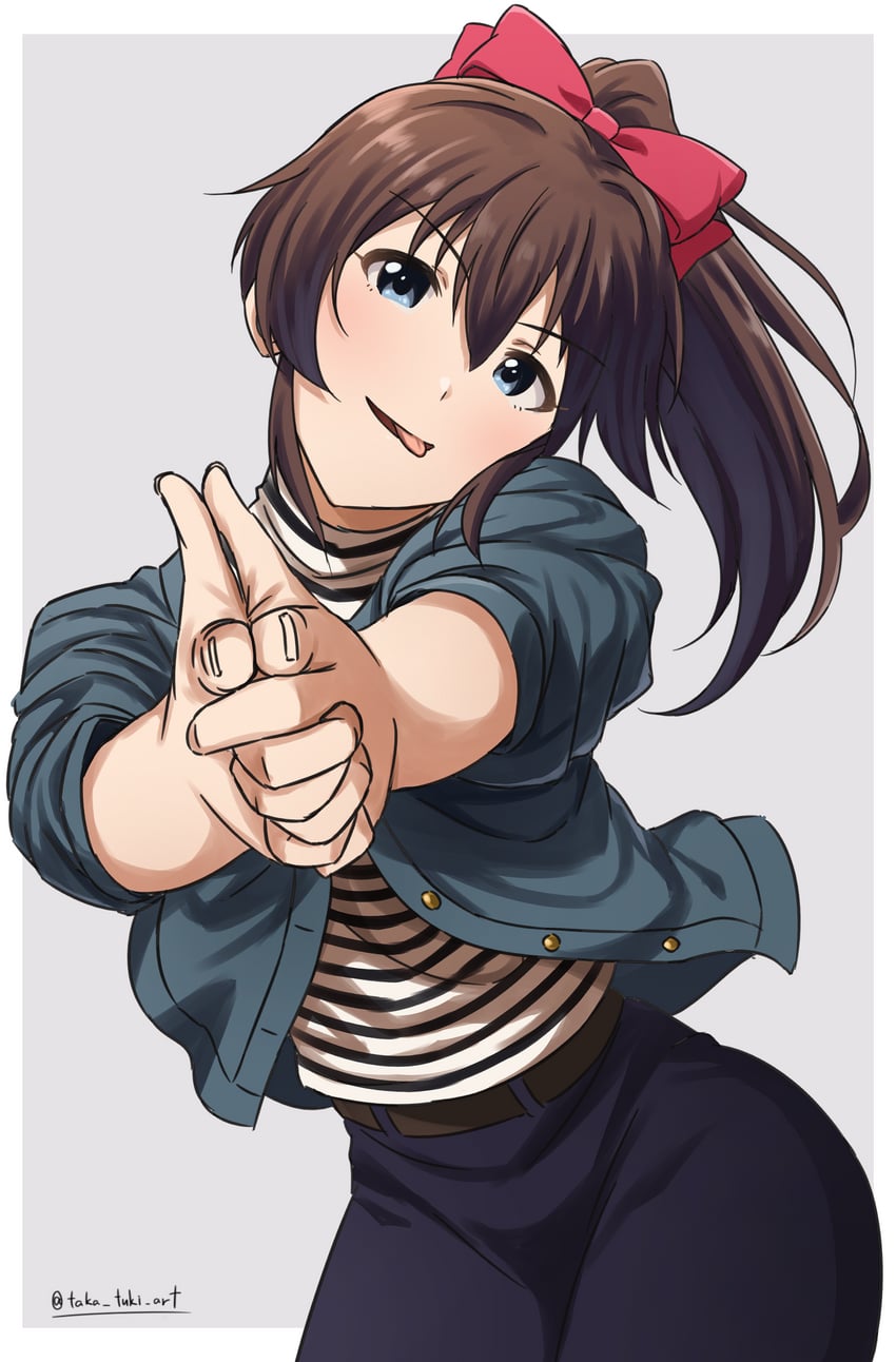 satake minako (idolmaster and 1 more) drawn by takatsuki_p