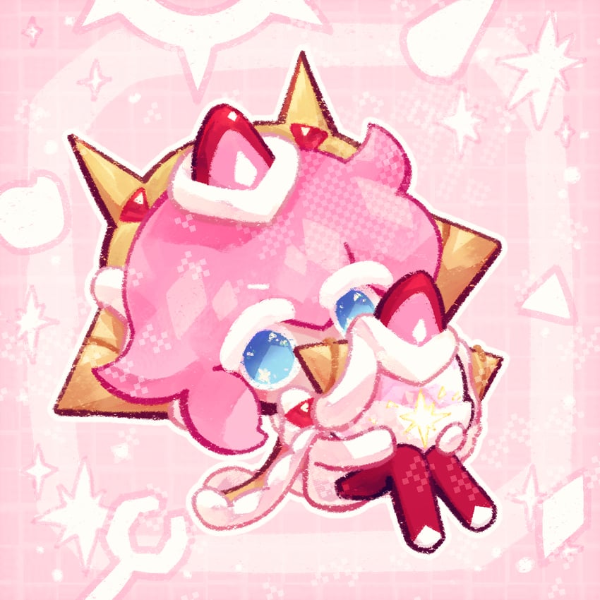 strawberry crepe cookie (cookie run and 1 more) drawn by b4c5ce