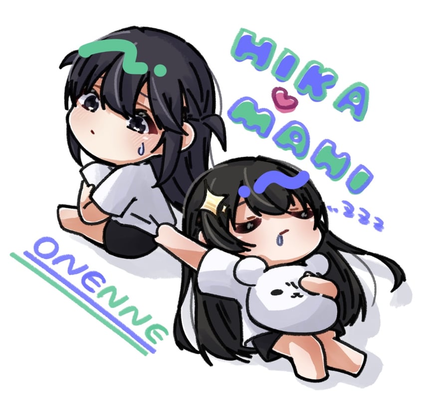 tsuyuzaki mahiru and kagura hikari (shoujo kageki revue starlight) drawn by daua_history