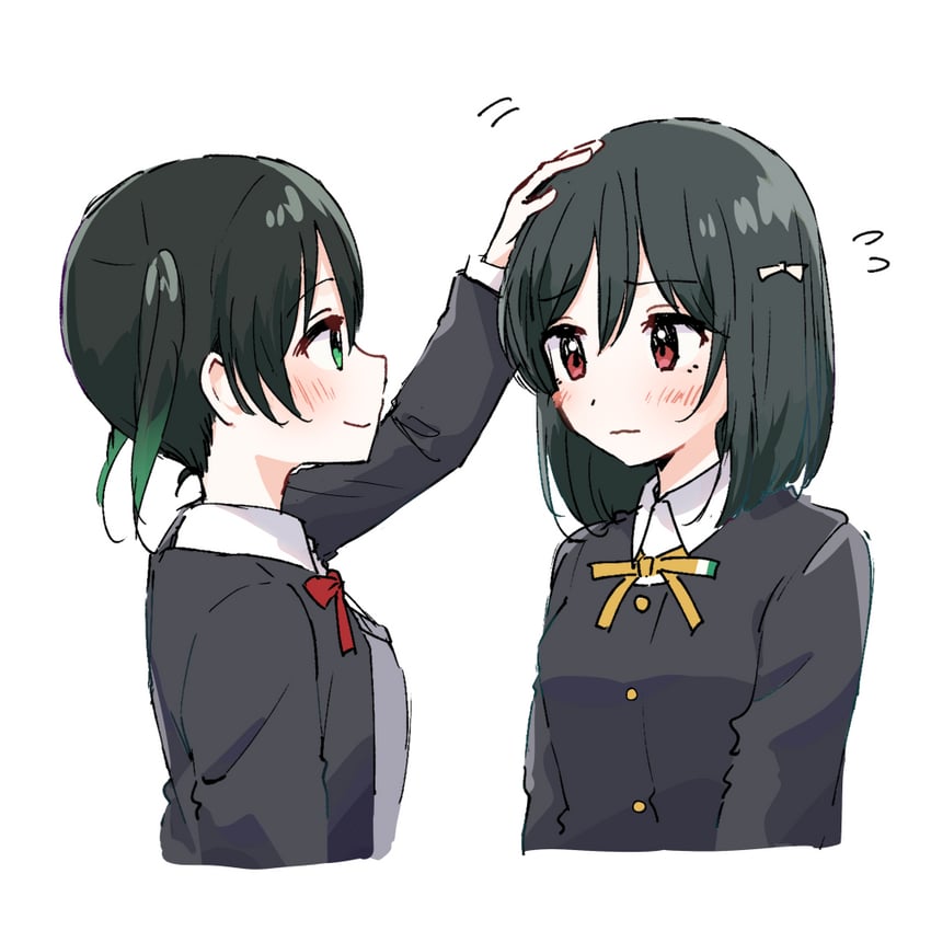 takasaki yu and mifune shioriko (love live! and 1 more) drawn by watanabe_nako