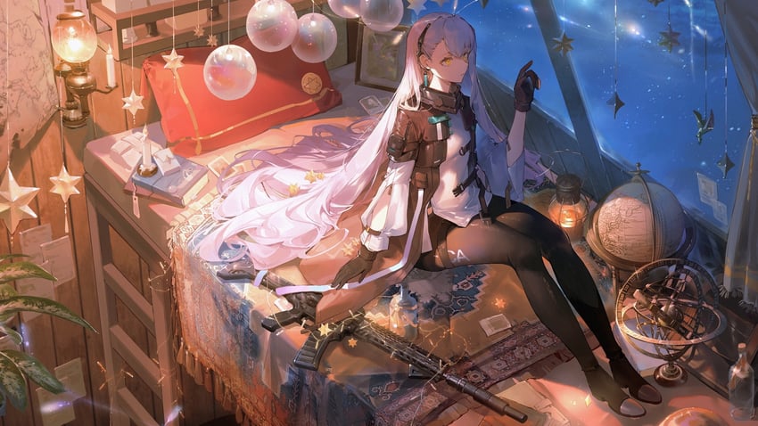 ak-alfa and tololo (girls' frontline and 1 more) drawn by dadijiji