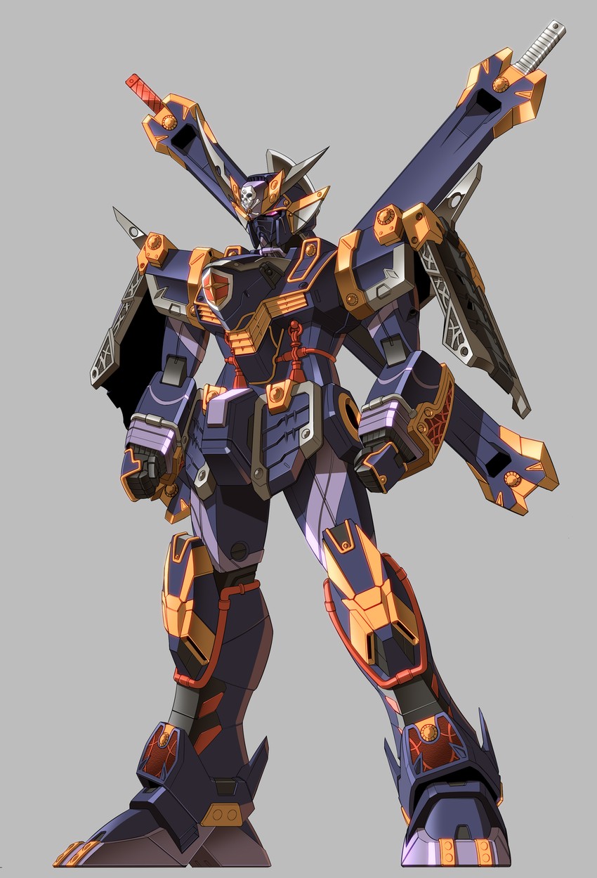 crossbone gundam x-2 (gundam and 1 more) drawn by kuramochi_kyouryuu