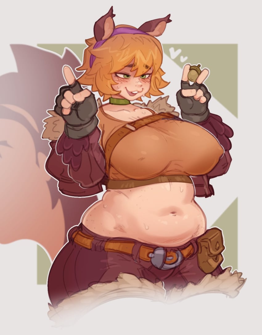 squirrel girl (marvel and 1 more) drawn by justrube