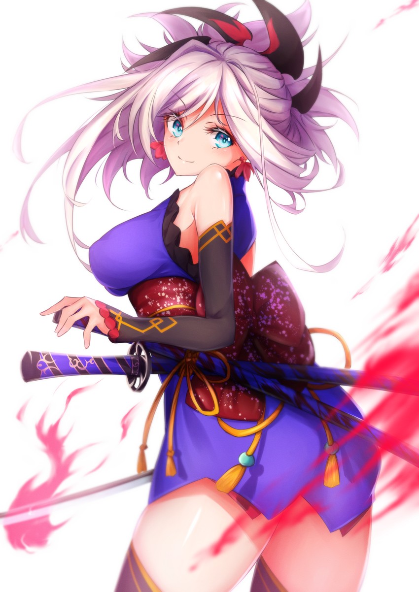 miyamoto musashi (fate and 1 more) drawn by shiraiwa_usagi