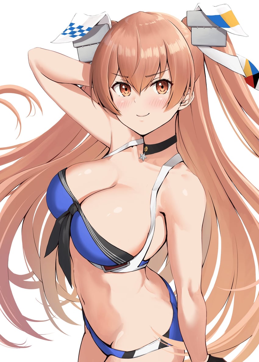 johnston and johnston kai (kantai collection) drawn by ichikawa_feesu