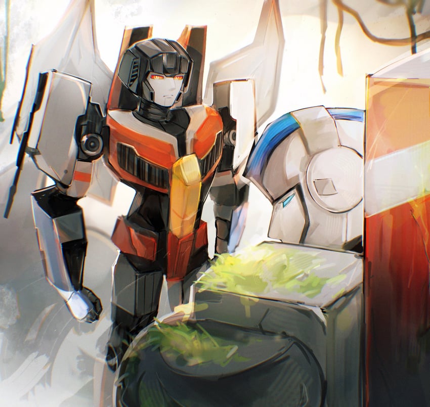 starscream and jetfire (transformers and 1 more) drawn by lemon_ms1