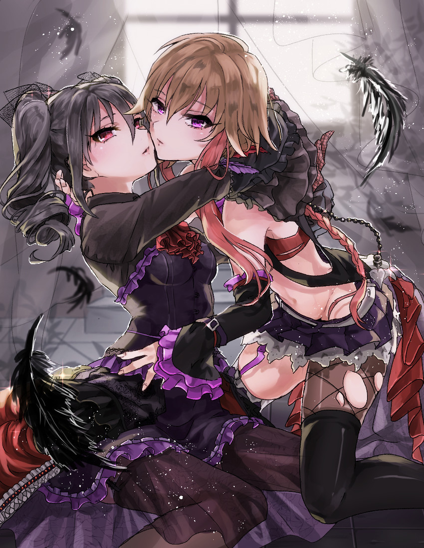 kanzaki ranko and ninomiya asuka (idolmaster and 1 more) drawn by anzu0130