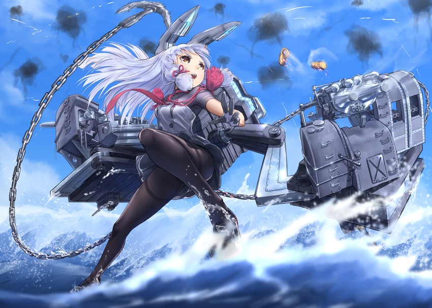 murakumo and murakumo kai ni (kantai collection) drawn by zombie_mogura