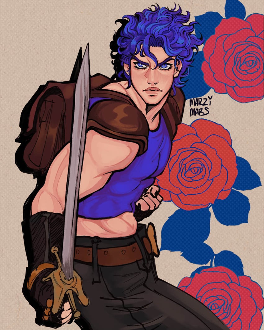 jonathan joestar (jojo no kimyou na bouken and 1 more) drawn by marzimars