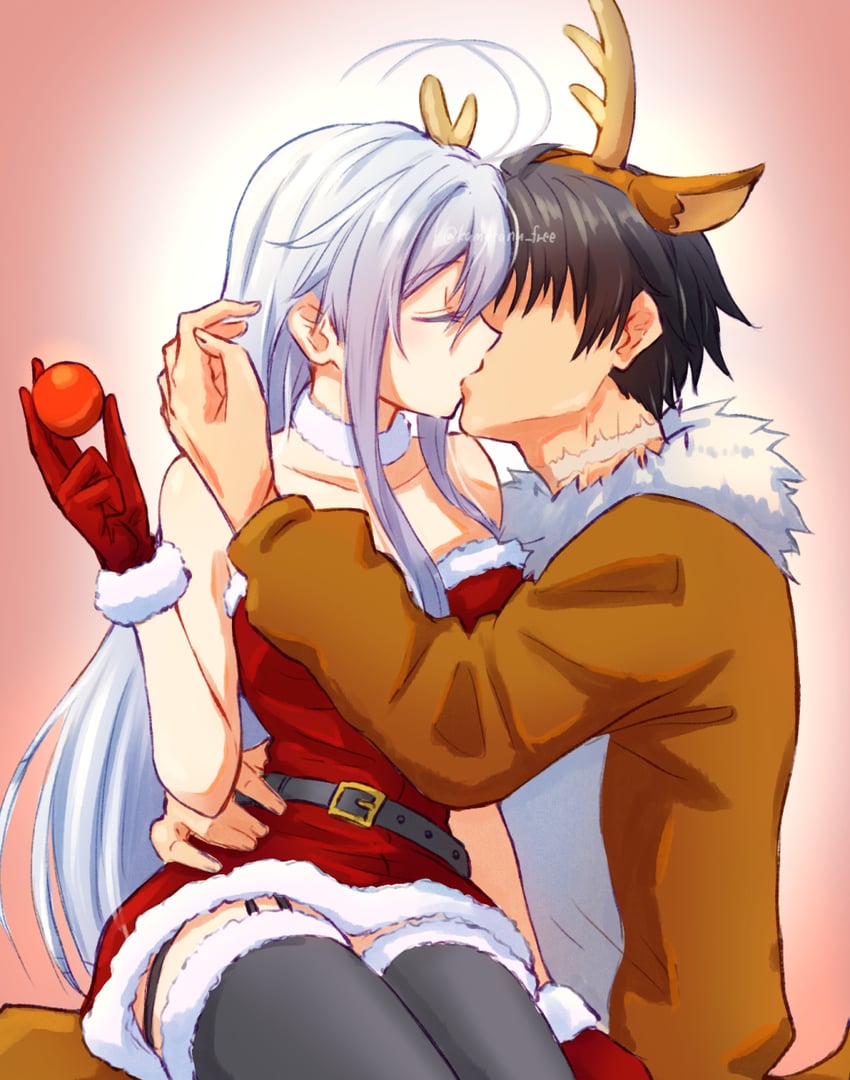 vladilena millize and shinei nouzen (86 -eightysix-) drawn by kamatanu_free