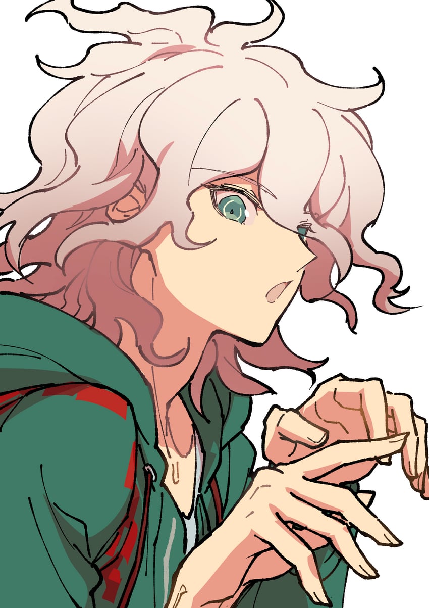 komaeda nagito (danganronpa and 1 more) drawn by youko-shima
