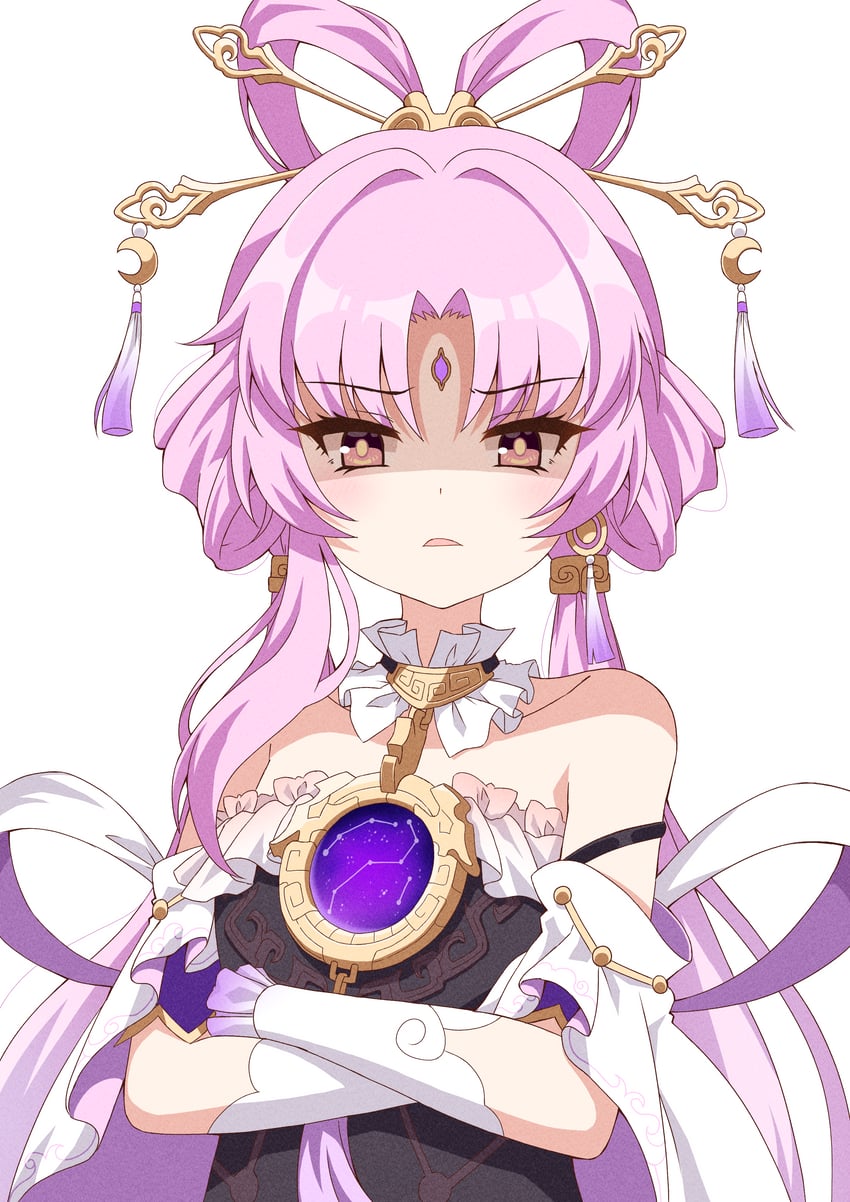 fu xuan (honkai and 1 more) drawn by numi_(dhsnal0524)