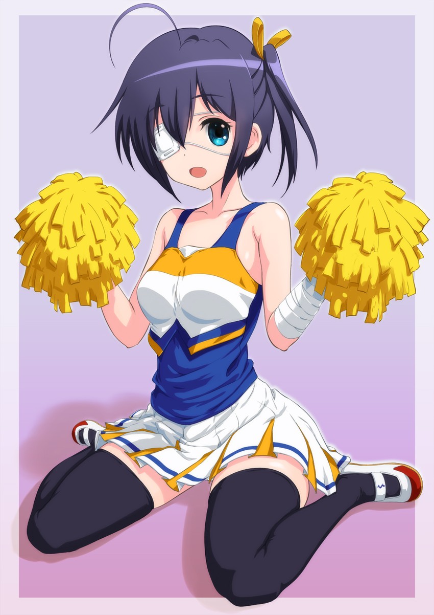 takanashi rikka (chuunibyou demo koi ga shitai!) drawn by rasukaru
