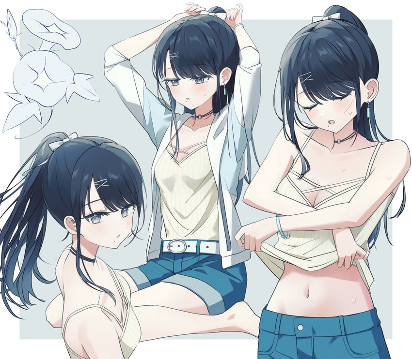 kazano hiori (idolmaster and 1 more) drawn by kinukinu_otofu