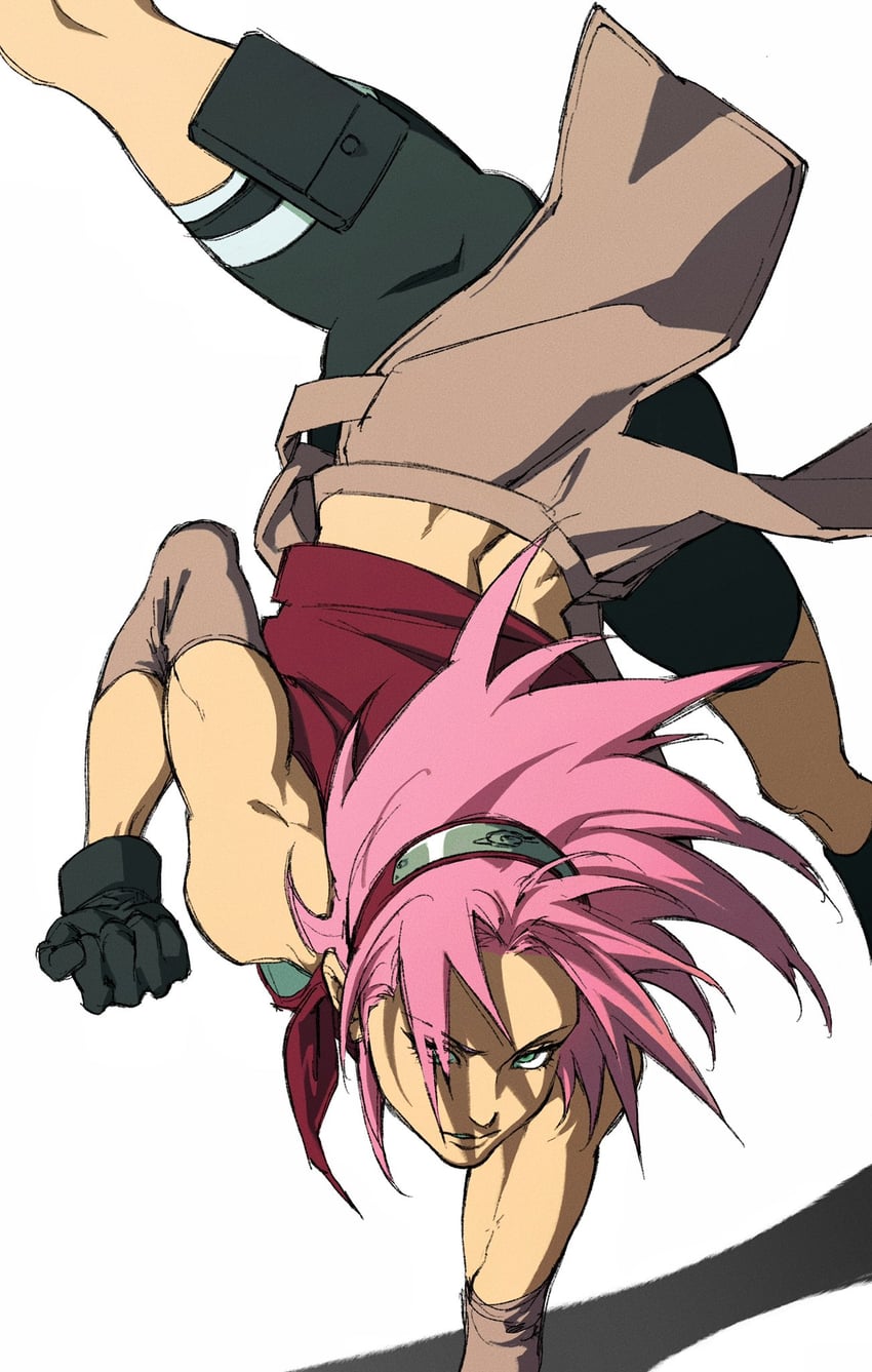 haruno sakura (naruto and 1 more) drawn by umkaqryi