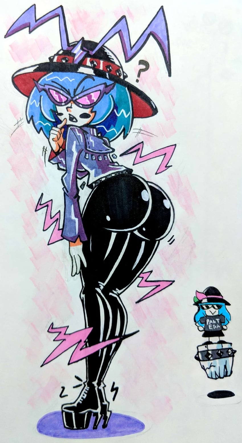 hinanawi tenshi and nagae iku (touhou) drawn by kevin_arthur