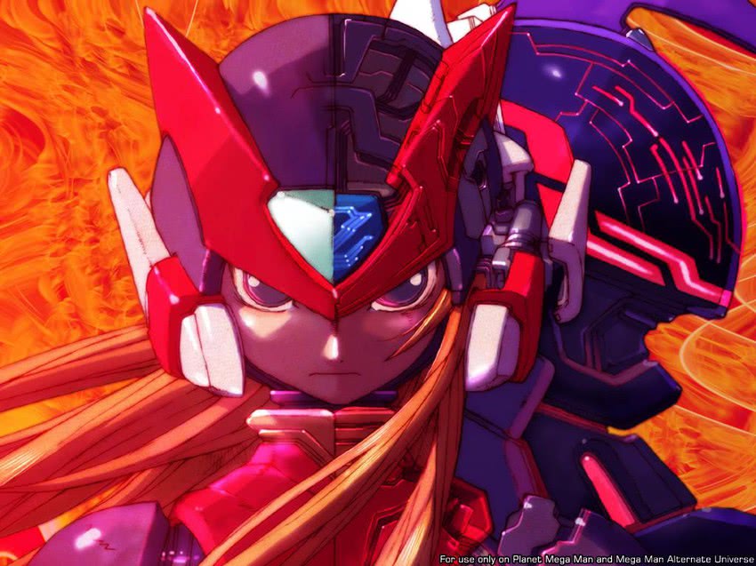 zero, zero(z), and omega (mega man and 2 more) drawn by nakayama_tooru