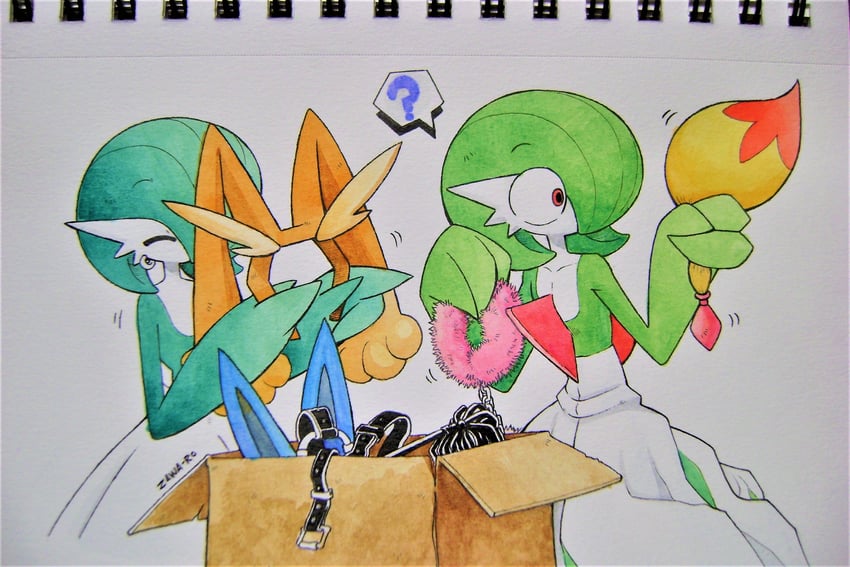 gardevoir, lucario, lopunny, and braixen (pokemon) drawn by superiordutchsauce