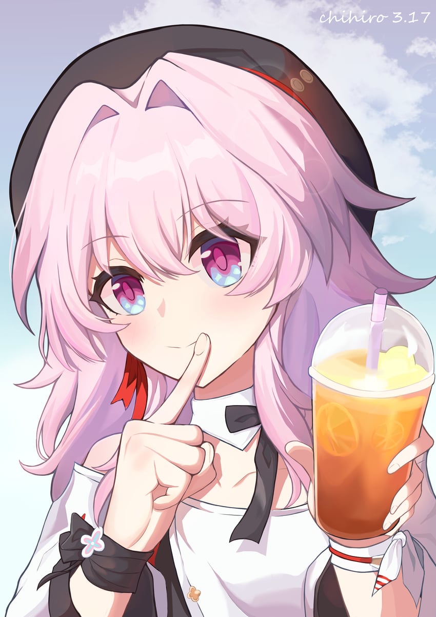 march 7th (honkai and 1 more) drawn by qianxun