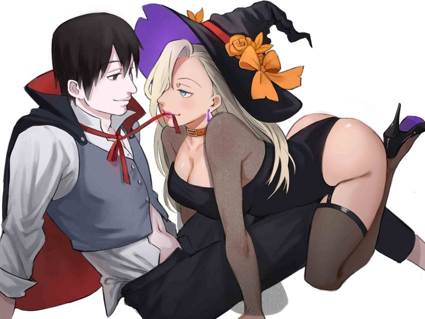 yamanaka ino and sai (naruto and 1 more) drawn by xmonday_mintx