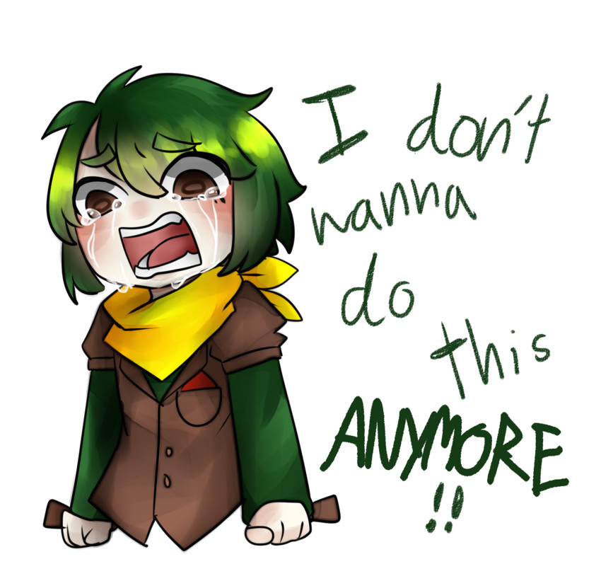 duck (don't hug me i'm scared) drawn by starmybunny