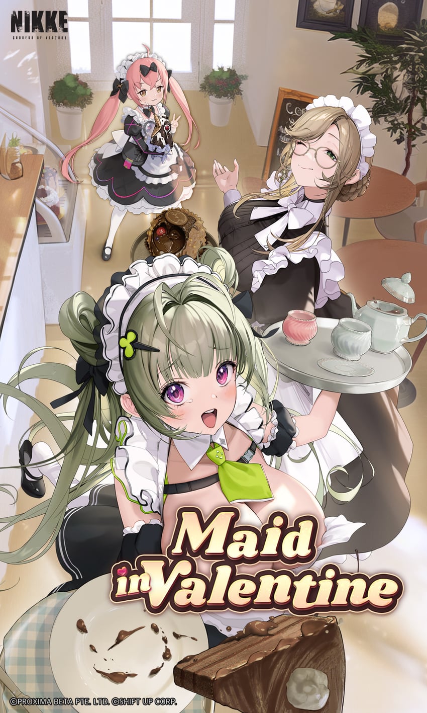 soda, ade, and cocoa (goddess of victory: nikke)