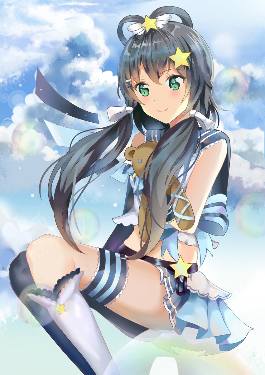 luo tianyi (vocaloid and 1 more) drawn by yinranluo