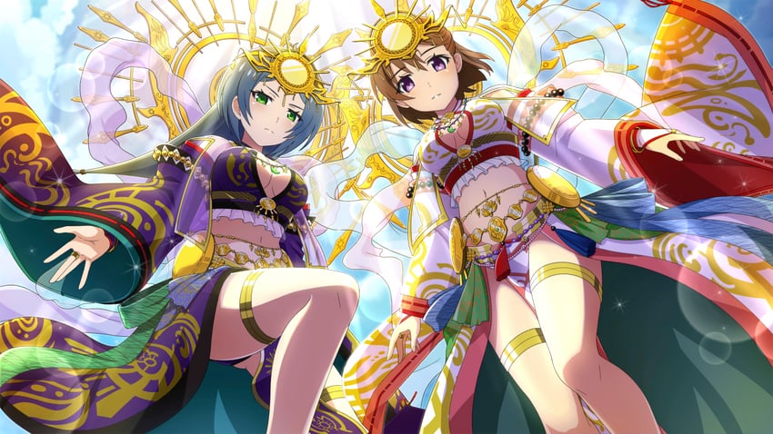 akasaka miyuki and kurosawa chisame (higurashi no naku koro ni and 1 more)