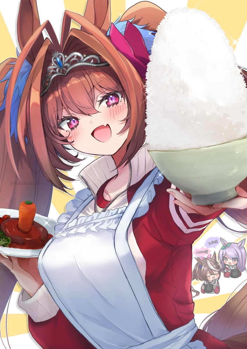 daiwa scarlet, mejiro mcqueen, and tokai teio (umamusume) drawn by touko_56