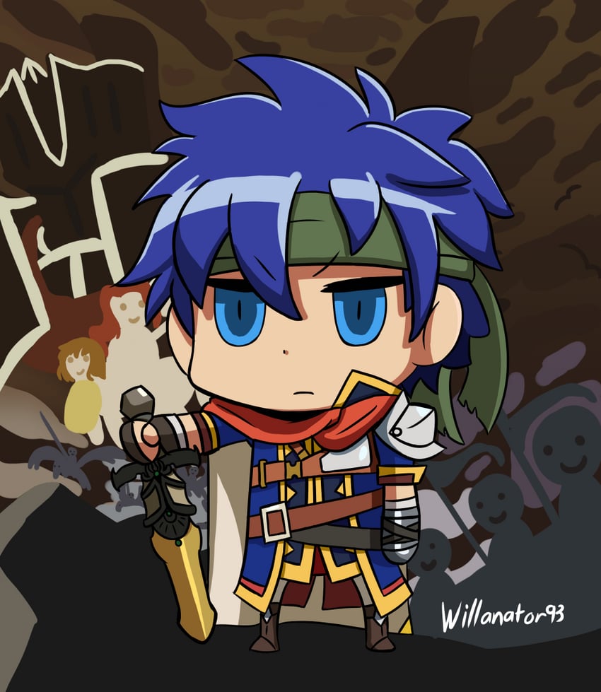 ike, mist, titania, and black knight (fire emblem and 1 more) drawn by will_(willanator93)