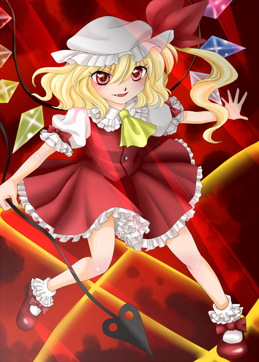 flandre scarlet (touhou) drawn by yuzuna99